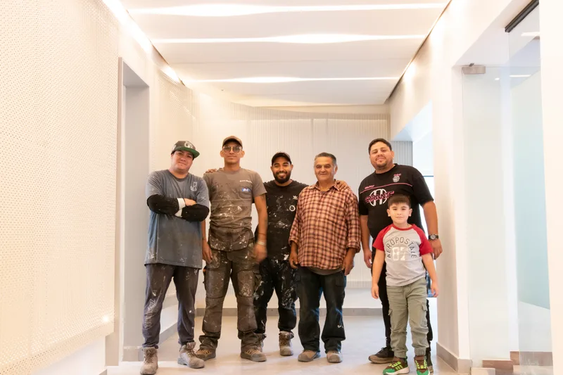 Vista de la habilitacion de oficinas corporativas ejecutada por Dec Constructora