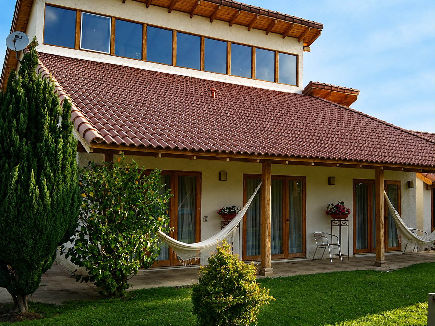 Casa Valdivia de Paine, vista principal